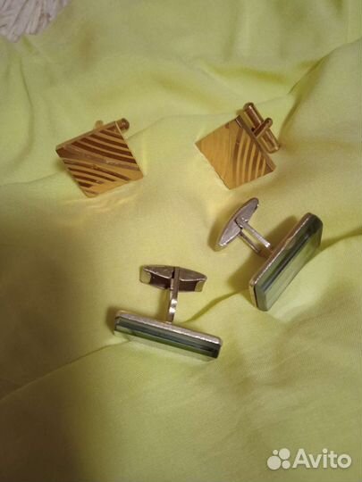 СССР запонки, кольца, зажим для галстука