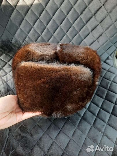 Мужская шапка- норка