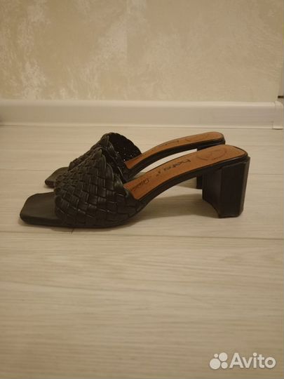 Сабо, босоножки, мюли 37р. каблук 6 см comfort