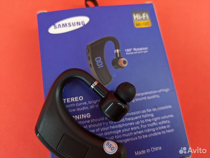 Гарнитура Samsung беспроводная 16 часов работы