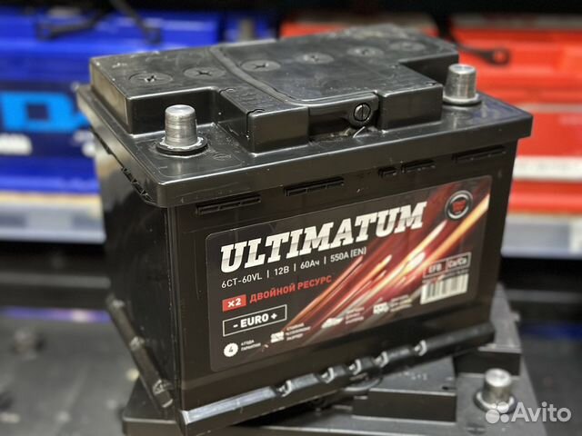 Аккумулятор ultimatum 60 на LADA vesta