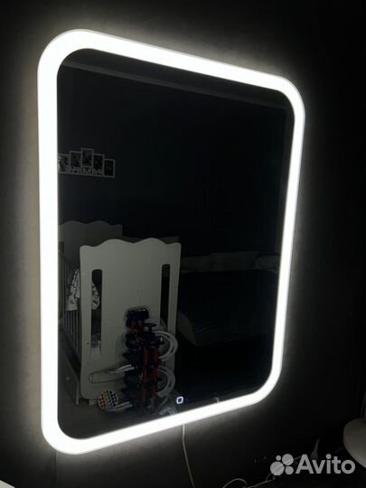 Зеркало в ванную с подсветкой бу