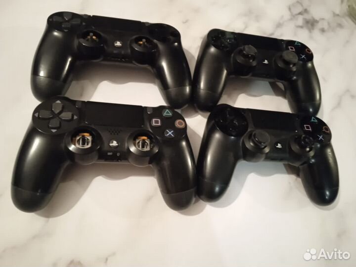 Джойстики ps4 4шт на запчасти