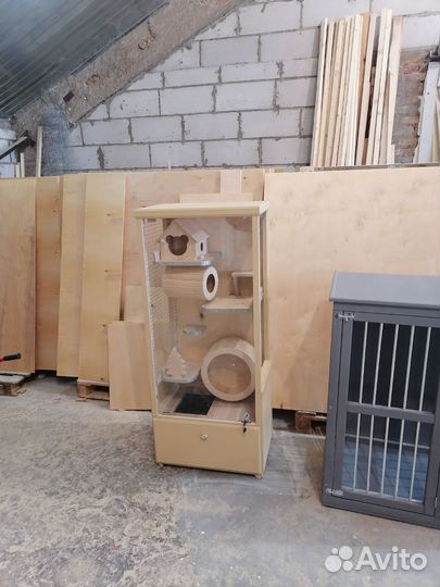 Витрина для шиншилл, клетки, аксессуары