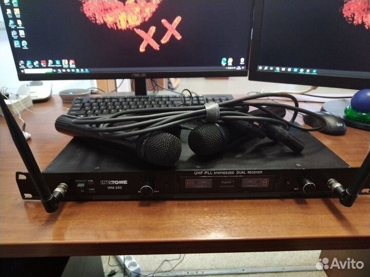 Микрофон беспроводной invotone WM250