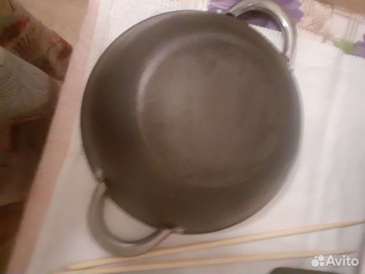 Казан чугунный бу