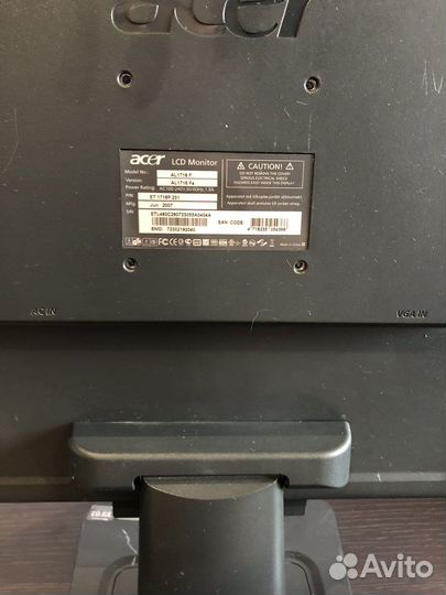 Монитор Acer al1716f