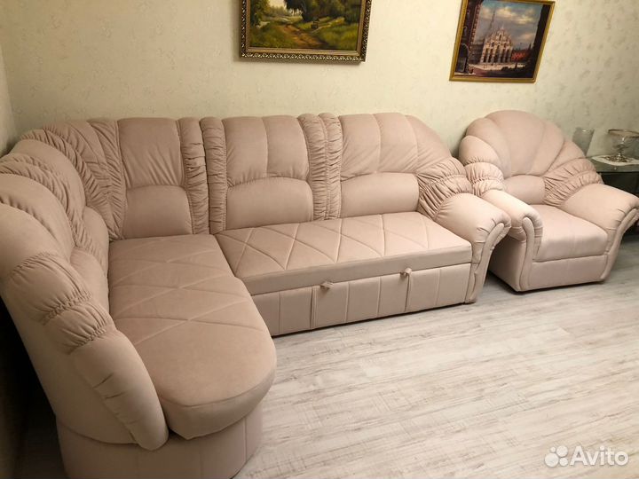 Перетяжка мягкой мебели в Балашихе