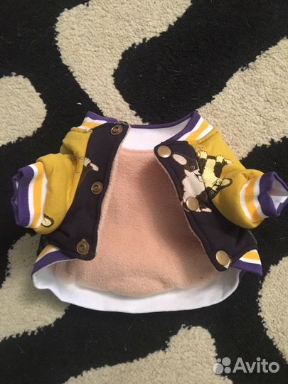 Утеплённая кофта-курточка для мини собачки