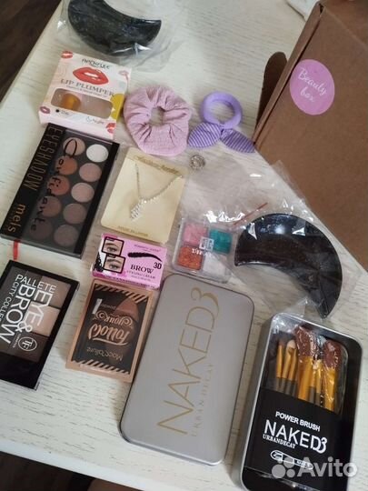 Набор косметики для лица, новое и б/у