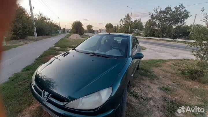 Peugeot 206 1.4 МТ, 2000, 107 300 км