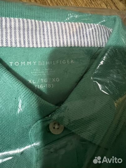 Поло tommy hilfiger 16/18 лет