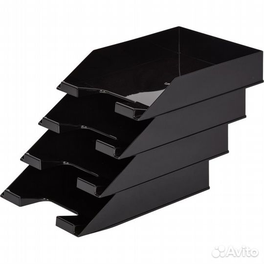 Лоток для бумаг горизонтальный подставка для папок