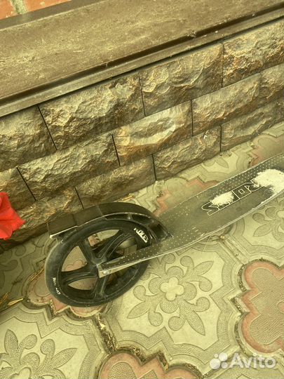 Самокат для подростка,с большими колесами