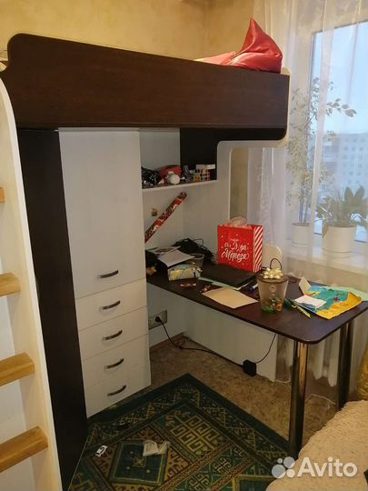 Кровать чердак