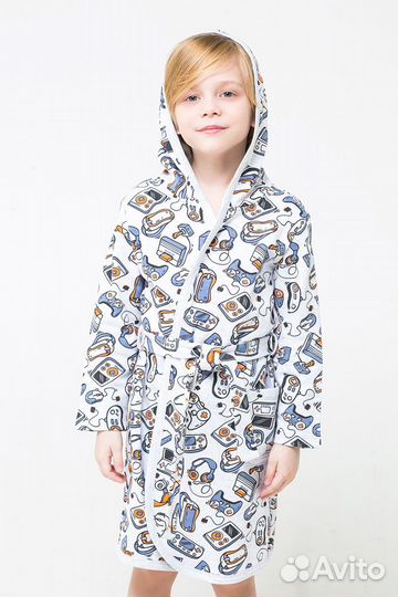 Халат детский новый от Крокид мальчики/девочки