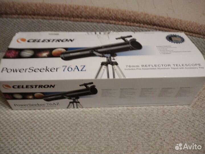 Телескоп Celestron PowerSeeker 76AZ