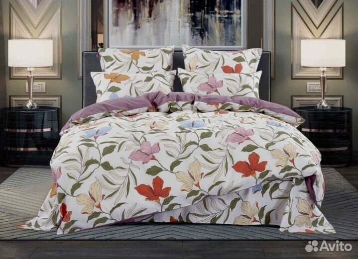 Постельное белье сатин kazanova arya togas zara