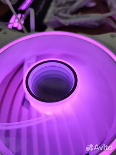 Корпусной вентилятор для пк бесконечность белый