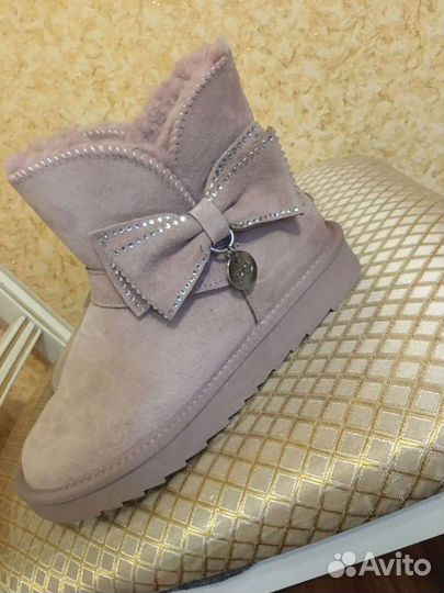 Угги натуральная замша