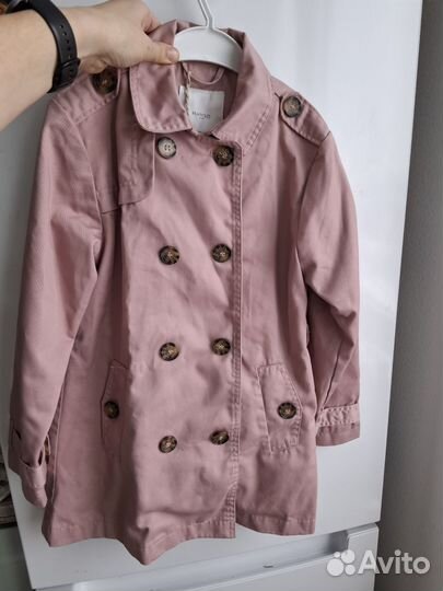 Плащ лёгкий для девочки манго