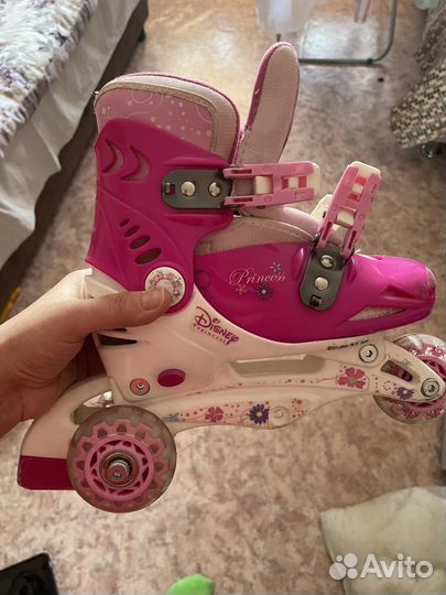 Роликовые коньки детские раздвижные 29-32