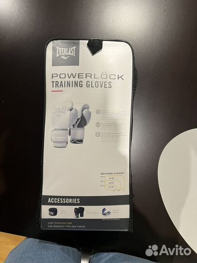 Перчатки боксерские Everlast Powerlock PU 2 10oz