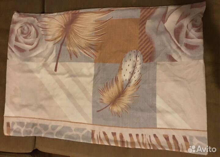 Подушка 1 шт пухо-перьевая 70*50 ГДР,чистка пера