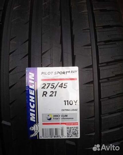 Michelin Pilot Sport 4 SUV 275/45 R21 110Y