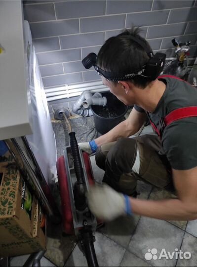 Прочистка канализации. Чистка труб