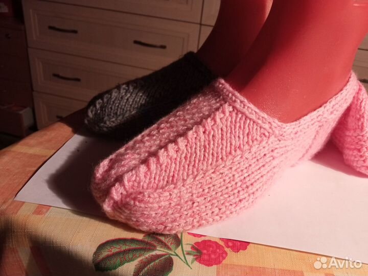 Следочки вязаные