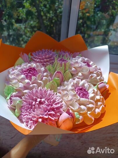 Букет из зефира. На день учителя