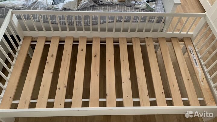 Детская кровать IKEA с матрасом