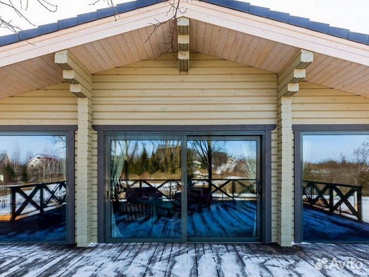 Раздвижные окна алюминиевые