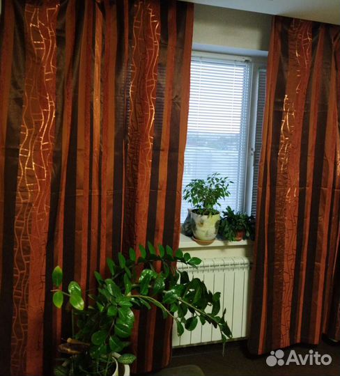 Шторы и покрывало на кровать