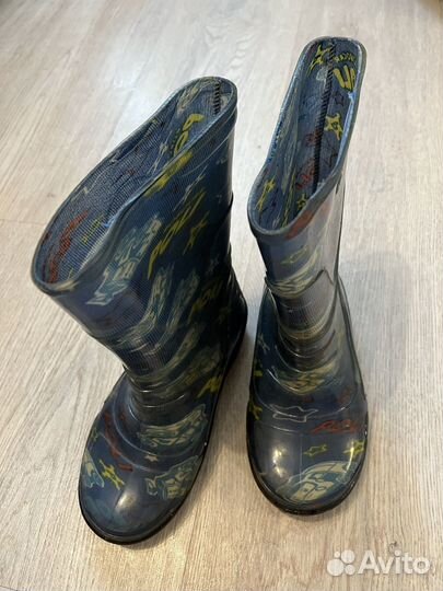 Сапоги резиновые 29 р-р для мальчика