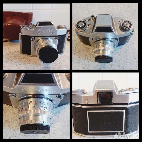 Фотоаппараты Midget, Exa II, Compur-Acomar. Contax