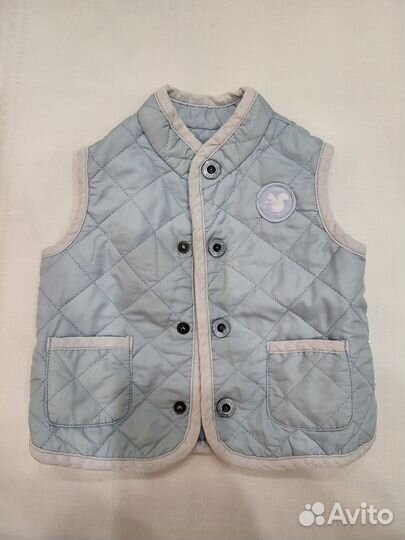 Куртка демисезонная детская Chicco 74, жилет 68
