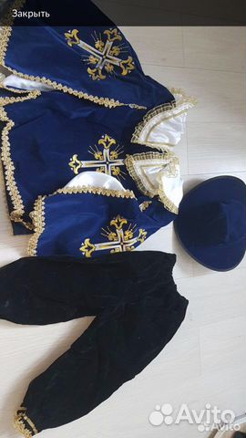 Новогодний костюм мушкитера «Батик»