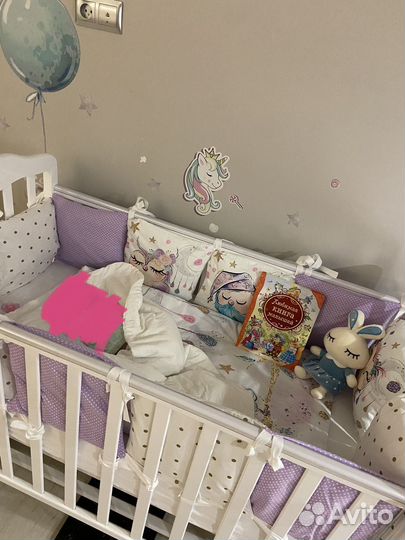 Бортики в кроватку