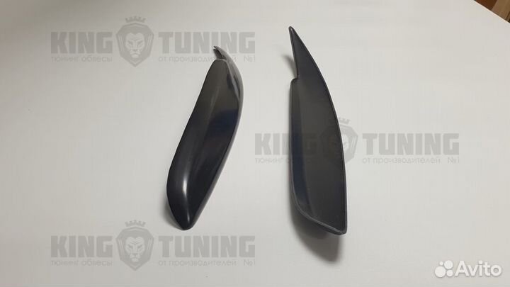 Реснички на фары BMW E81-E87 (абс пластик)