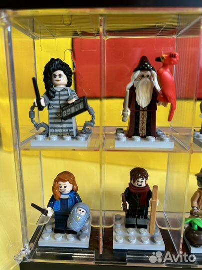 Lego Harry Potter минифигурки 2 серии и кейс