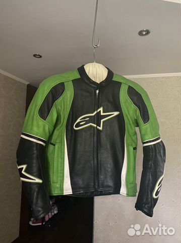 Мотокуртка кожаная alpinestar