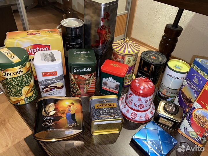 Жестяные банки для сыпучих