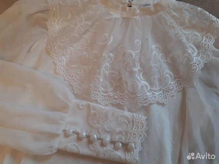 Школьная юбка р 42 и блузка р 152 фирма непоседы