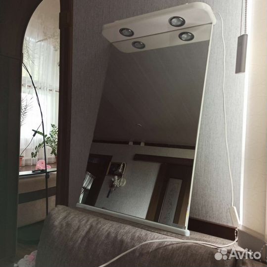 Зеркало в ванную с подсветкой бу