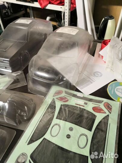 Кузов 1 /10 не крашенный для р/у моделей