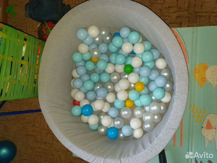 Сухой бассейн с шариками бу