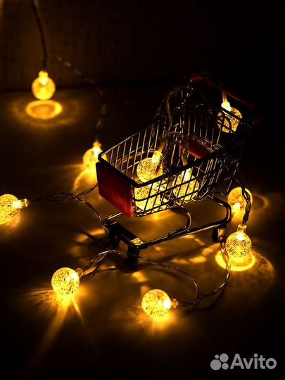 Гирлянда светодиодная Шар