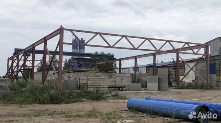 Ангар с кран-балкой 5 тонн